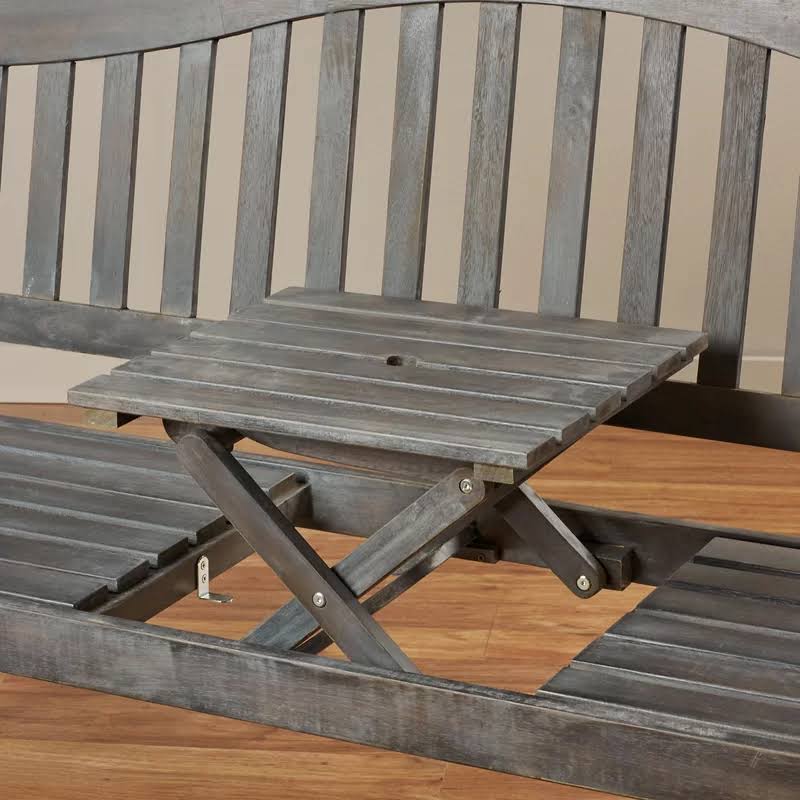 Blue Wooden Garden Bench S46960