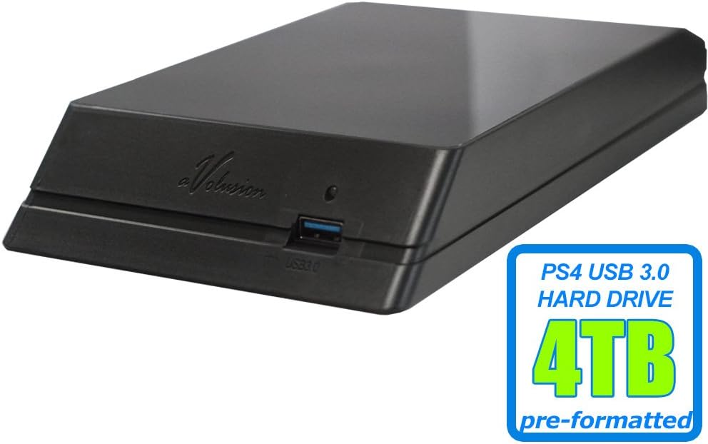 4TB 7200RPM USB 3.0 External Hard Drive H707755
