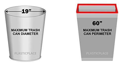 Clear Trash Bags (Case of 100) T825515