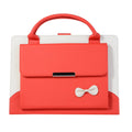 Red Slim Leather iPad 10.9 inch Case with Hand Strap Pocket J331392