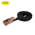 Black Ratchet Tie Down Strap, 2 Pack L768630