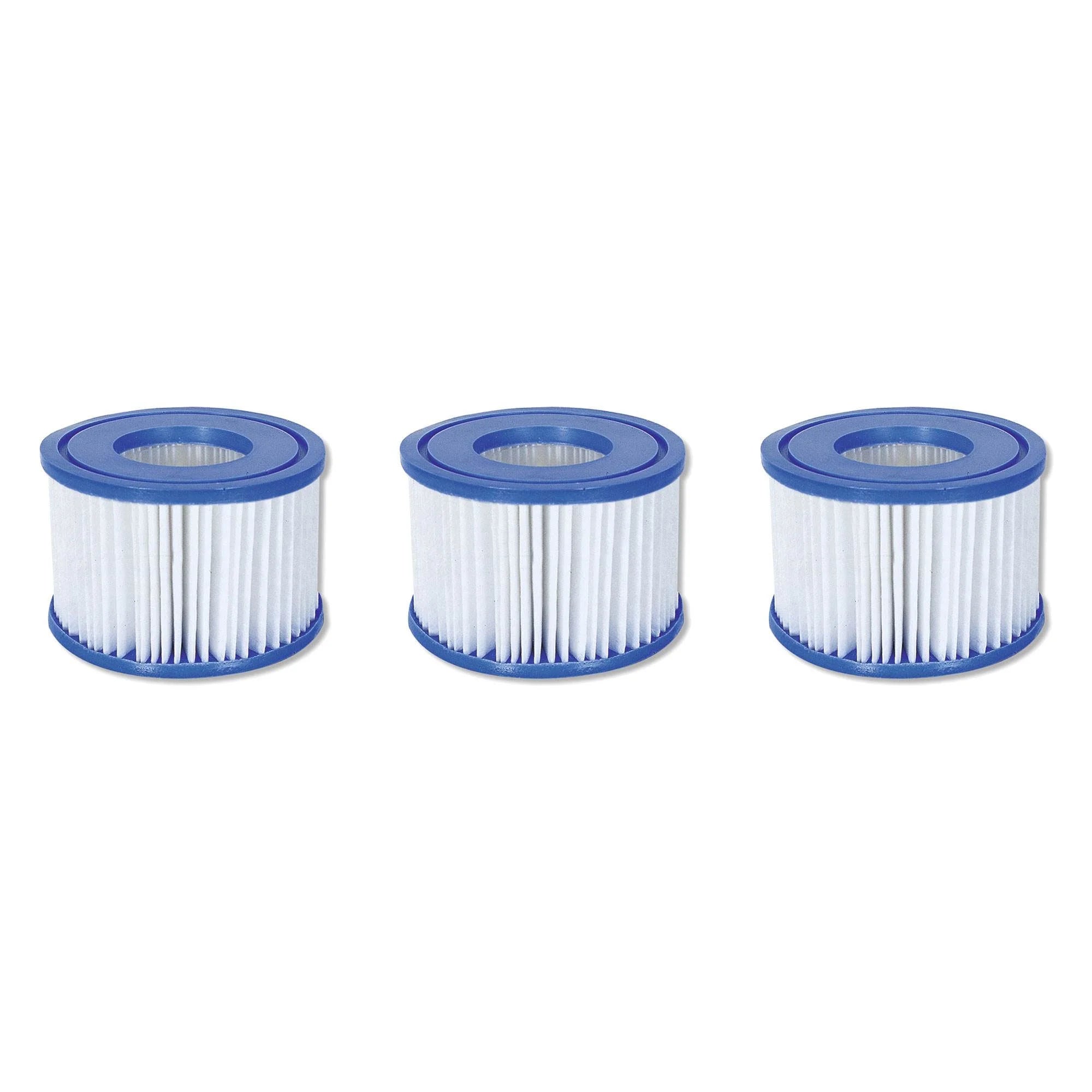 Inflatable Hot Tub with Spa Chlorine Kit & Filter (3 Pack) T440