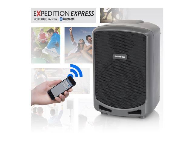 Black Portable PA Speaker System P806978