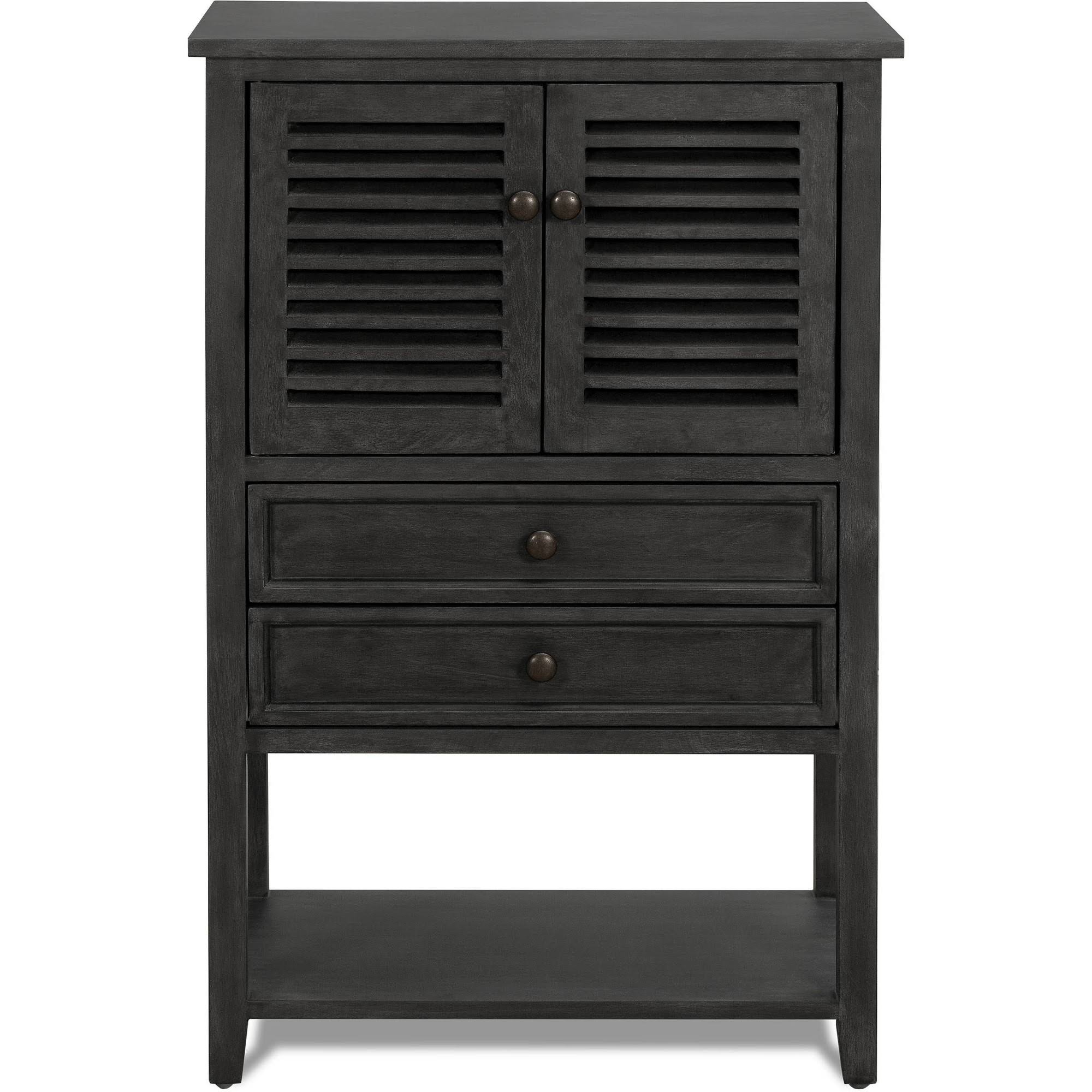 Dark Gray Storage Cabinet C72870