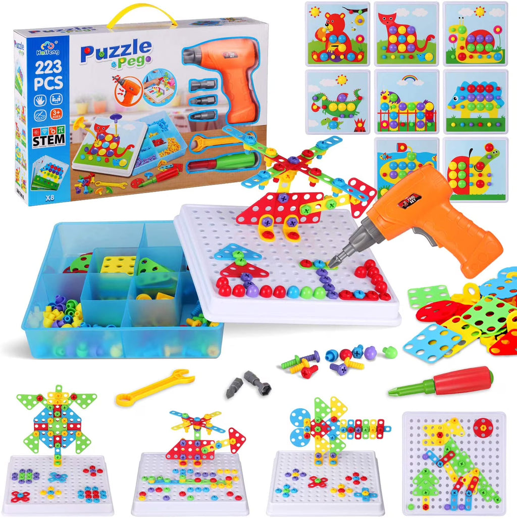 223 Pieces STEM Building Block Toys K445969