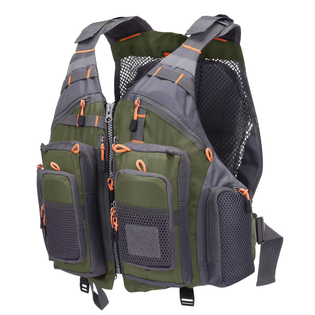 Fishing Vest Padded Waistcoat 209lb Floatation Device E493