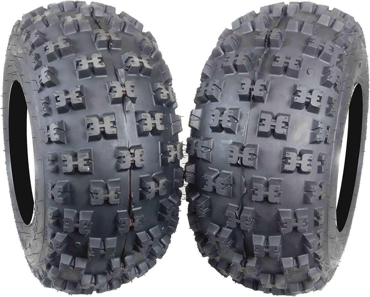 21X7-10 20X10-9 6 Ply Dual Compound ATV Tires Pack of 2 A508574