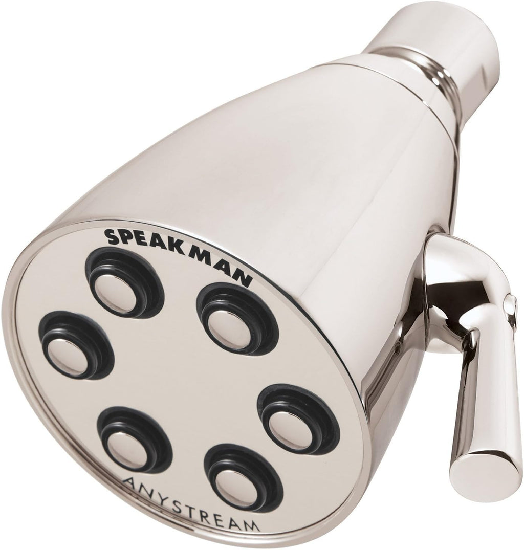 Matte Black High Pressure Adjustable Shower Head F57581