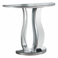 Grey Accent Table Console Mirror U735