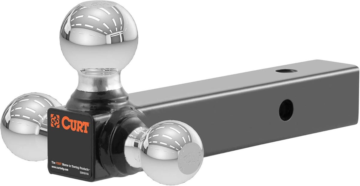 Multi-Ball Trailer Hitch Ball Mount, 2-Inch Receiver, 10,000 lbs, Pack of 2 R92244