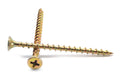 6 x 2 1/4x22 Coarse Thread Drywall Screw Phillips Bugle Head Medium Carbon Steel Yellow Zinc Plated H87062