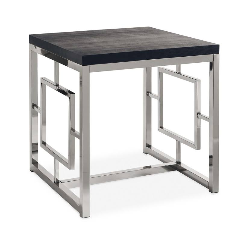 3PC Occasional Table Set in Chrome B9705