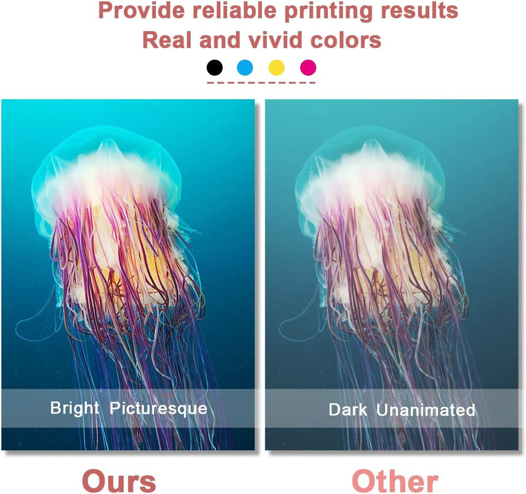 4 Pack High Yield CF410X CF411X CF412X CF413X Toner Cartridge Replacement for HP Color Pro M452 M477 MFP B911
