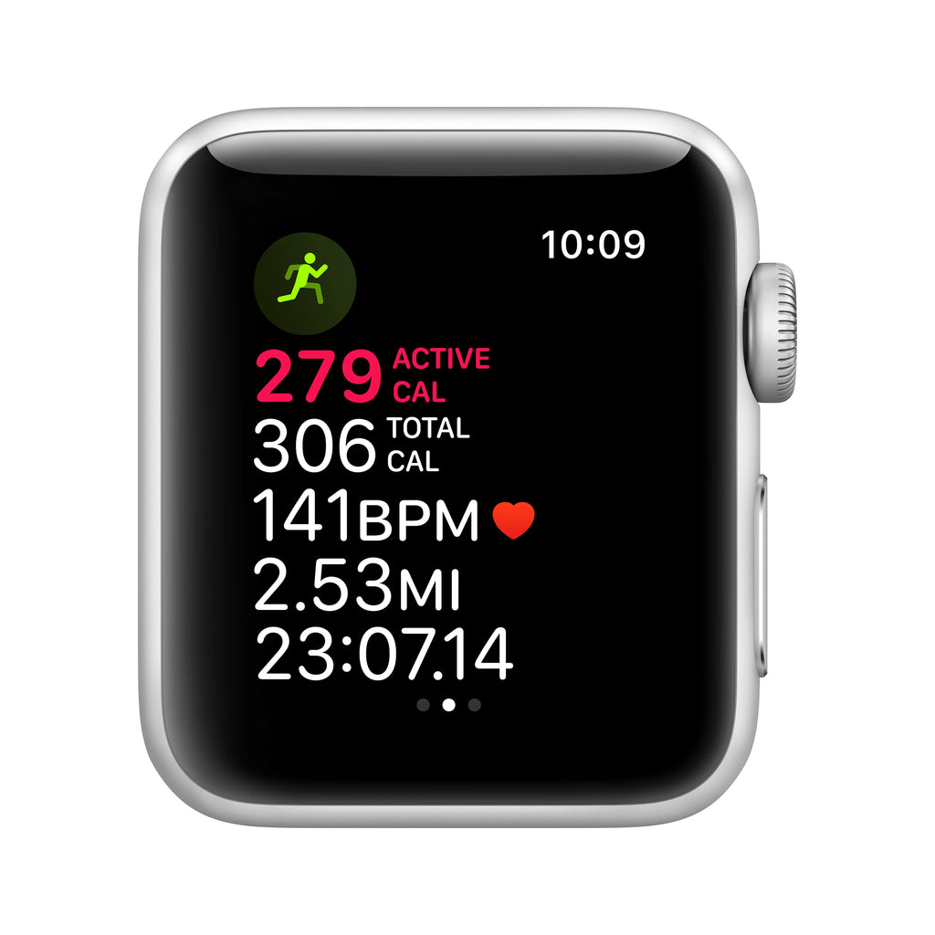 Apple Watch Series 3 GPS Silver 38mm White Sport Band Z4240