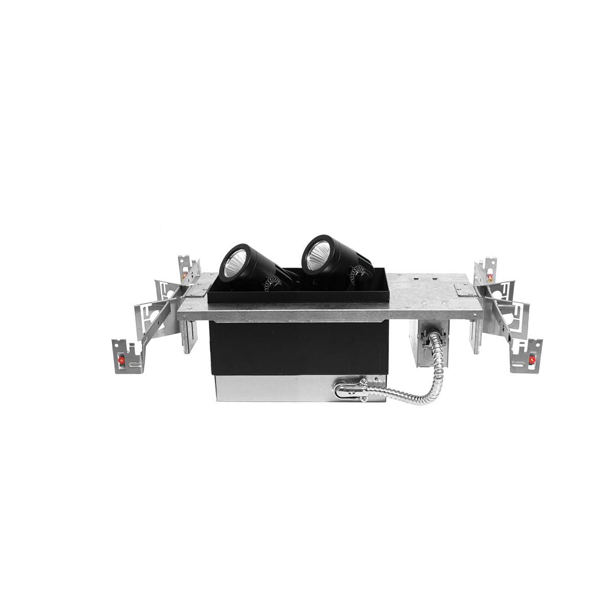 Black LED 1x2 Housing I36726