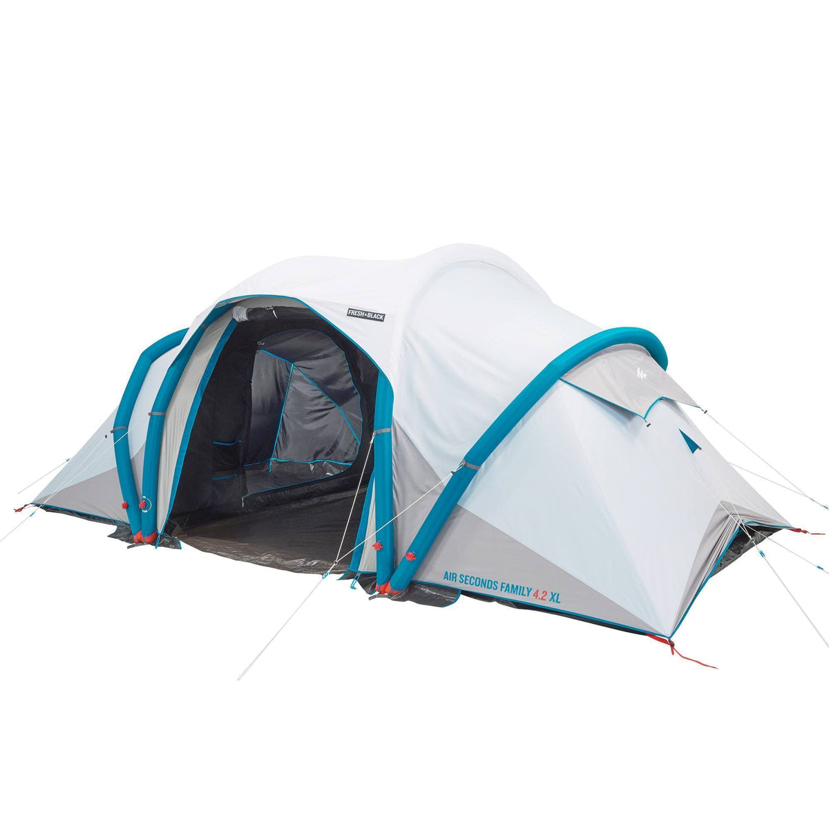 4.2 Inflatable Camping Tent, 4 Person, Black T822064