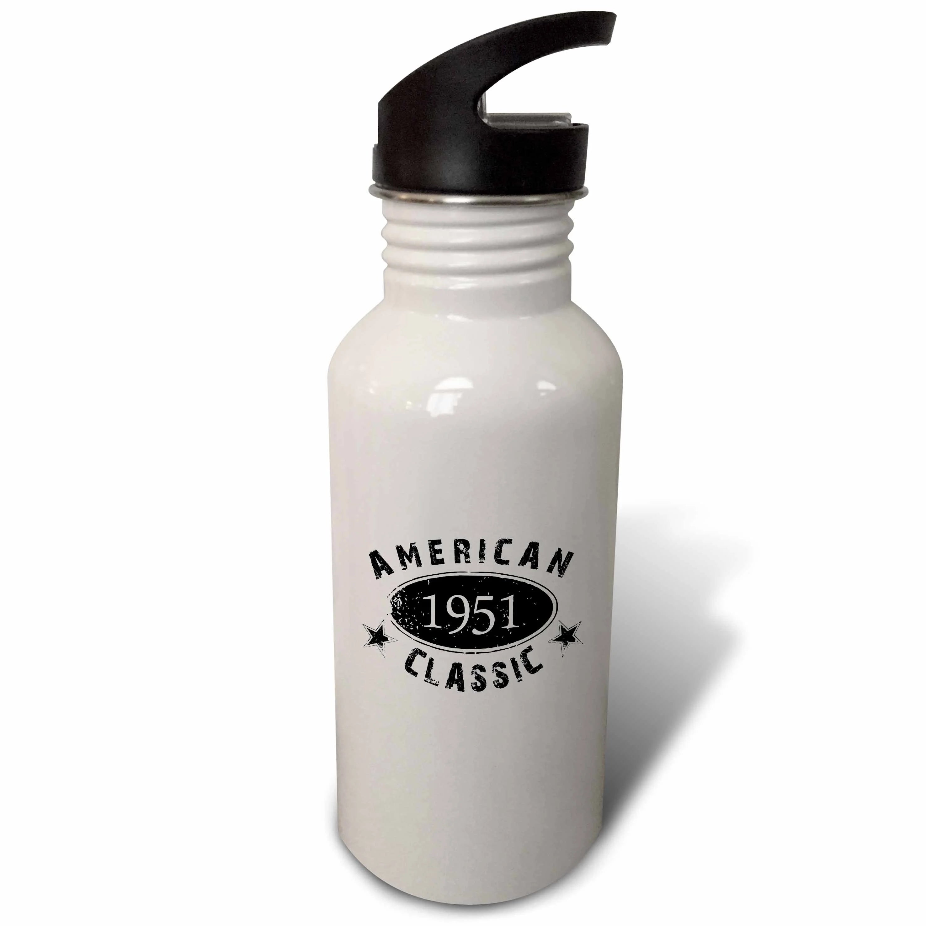 21 oz Black Sports Water Bottle O984443