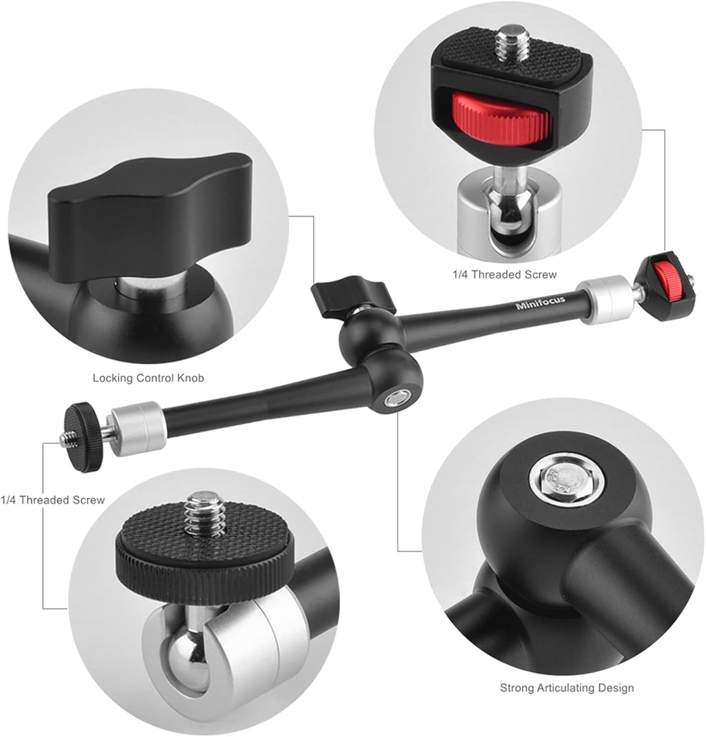 Articulating Friction Magic Arm Super Clamp Mount Kit X339