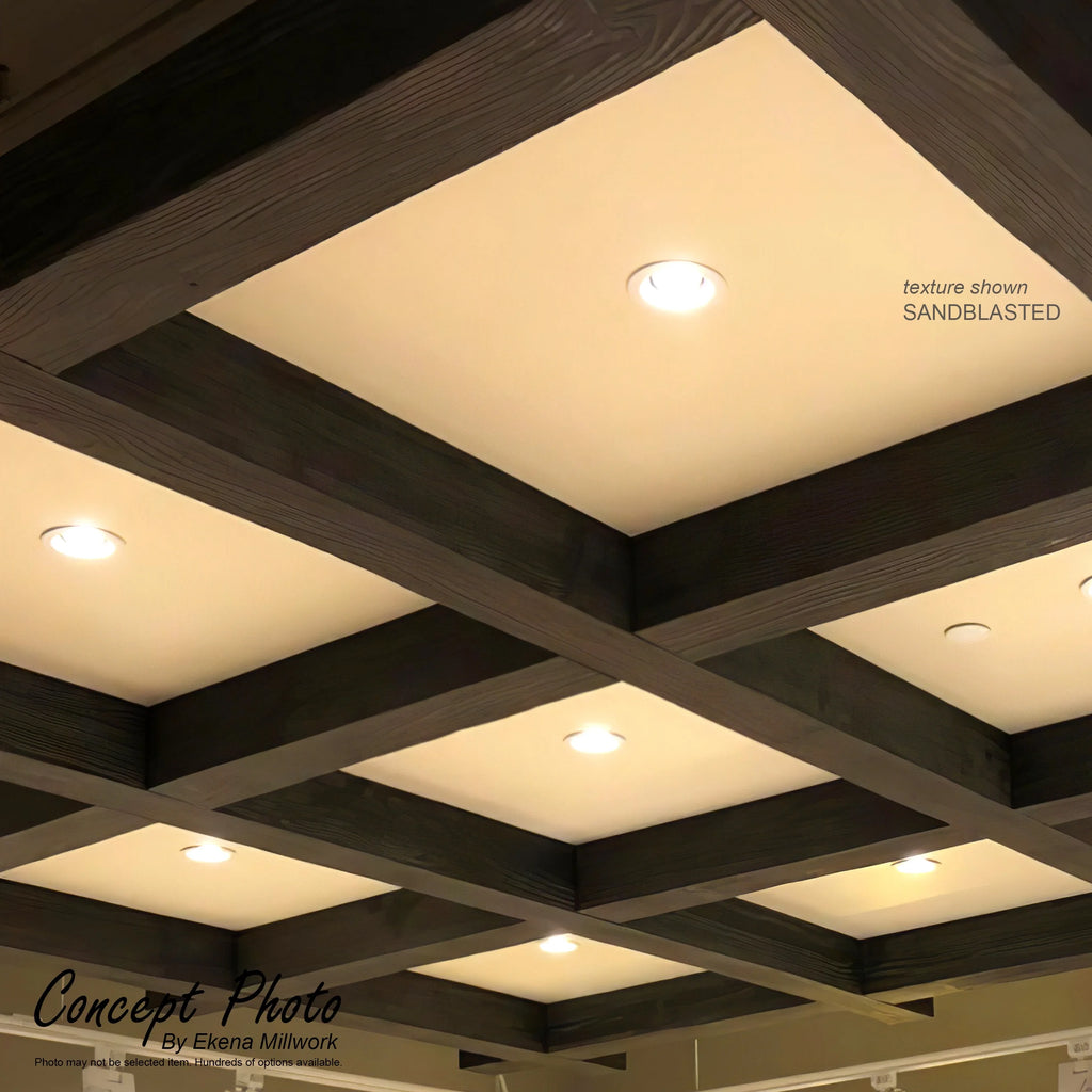 12"W x 4"H x 16'L Faux Wood Ceiling Beam J6269