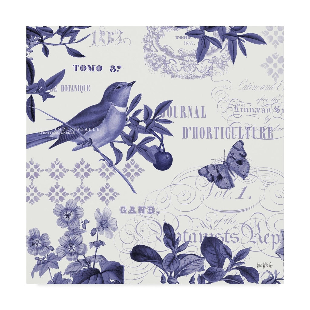 Botanical Blue II Art Print F1994