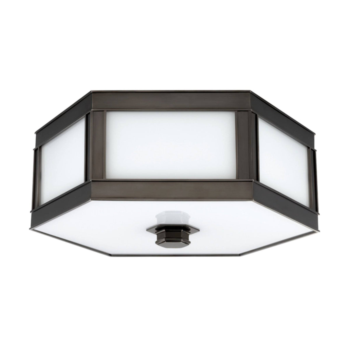 Old Bronze 2 Light Flush Mount V877