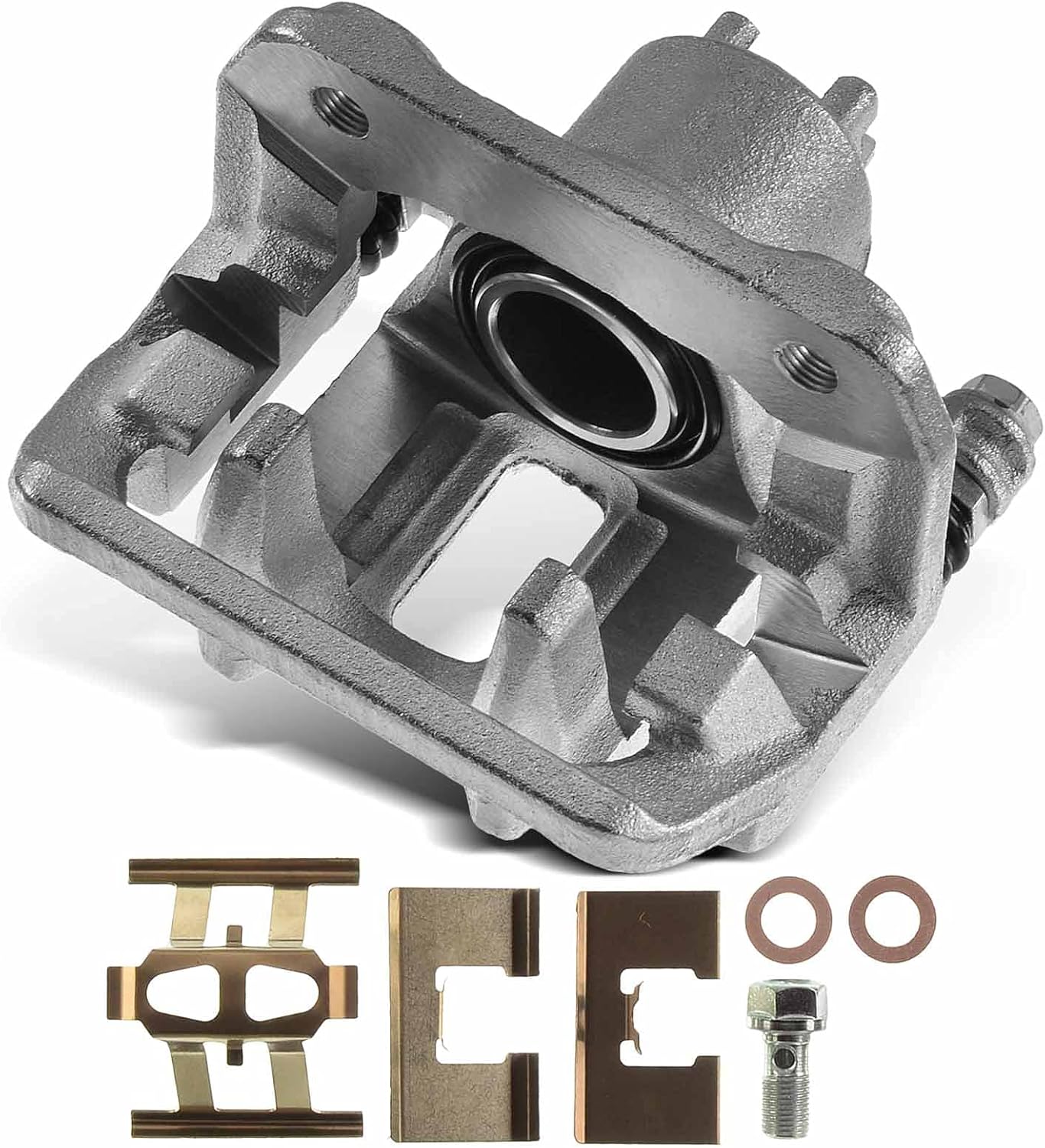Disc Brake Caliper Assembly with Bracket Rear Driver Side R55288
