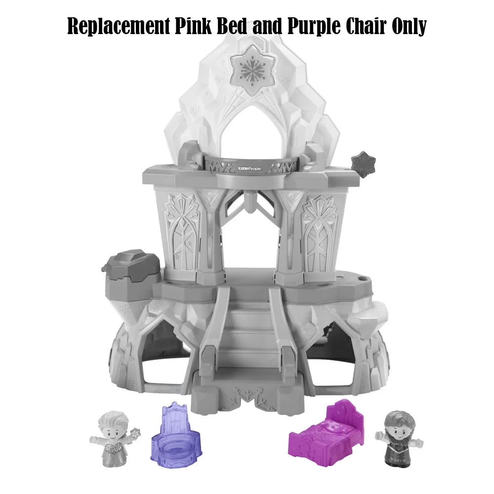 Replacement Pink Bed and Purple Chair A646