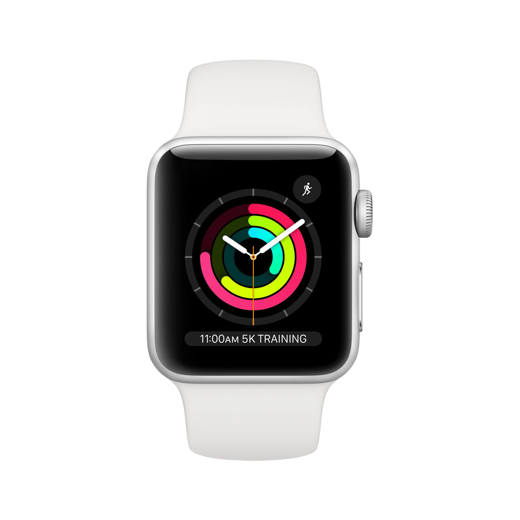Apple Watch Series 3 GPS Silver 38mm White Sport Band Z4240
