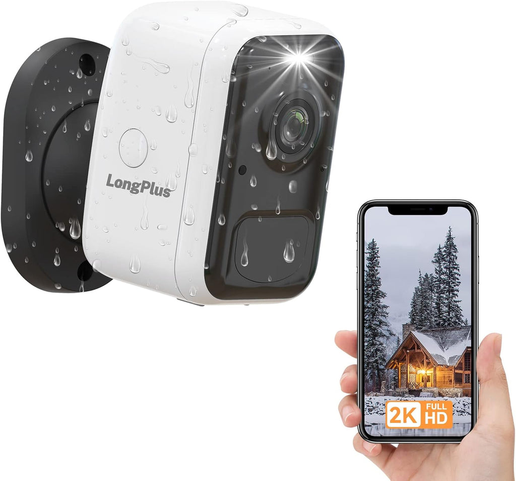 2K Rechargeable Battery Powered WiFi Security Camera S658