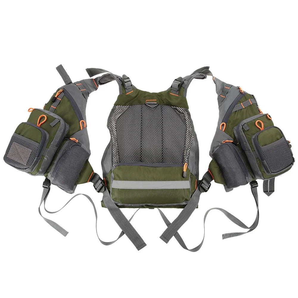 Fishing Vest Padded Waistcoat 209lb Floatation Device E493