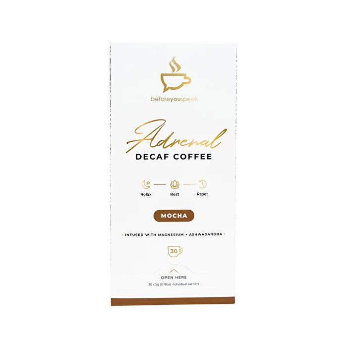 Adrenal Decaf Coffee Mocha 5g x 30 Pack O608144