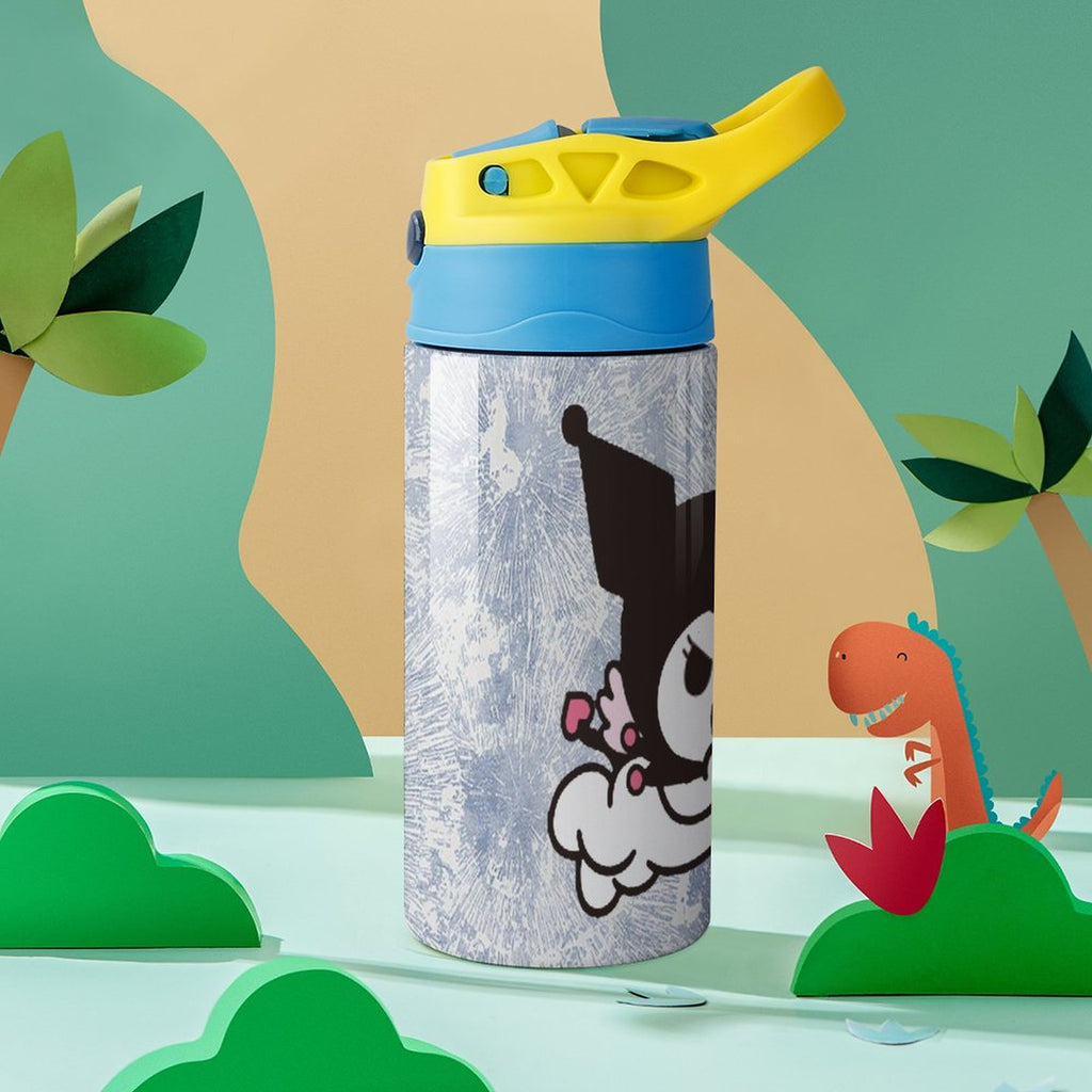Stainless Steel Vacuum Insulated Water Bottle With Straw T239220