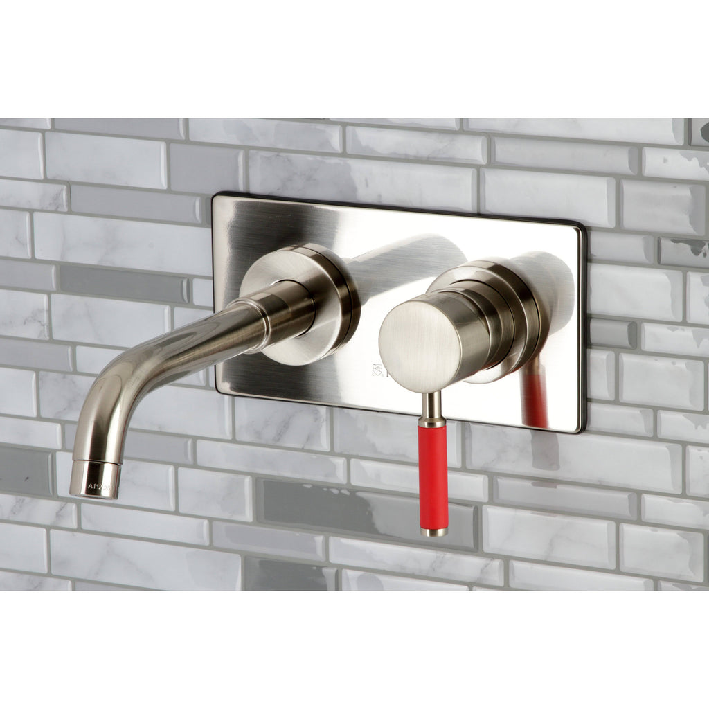 Polished Brass Wall Mount Bathroom Faucet K217