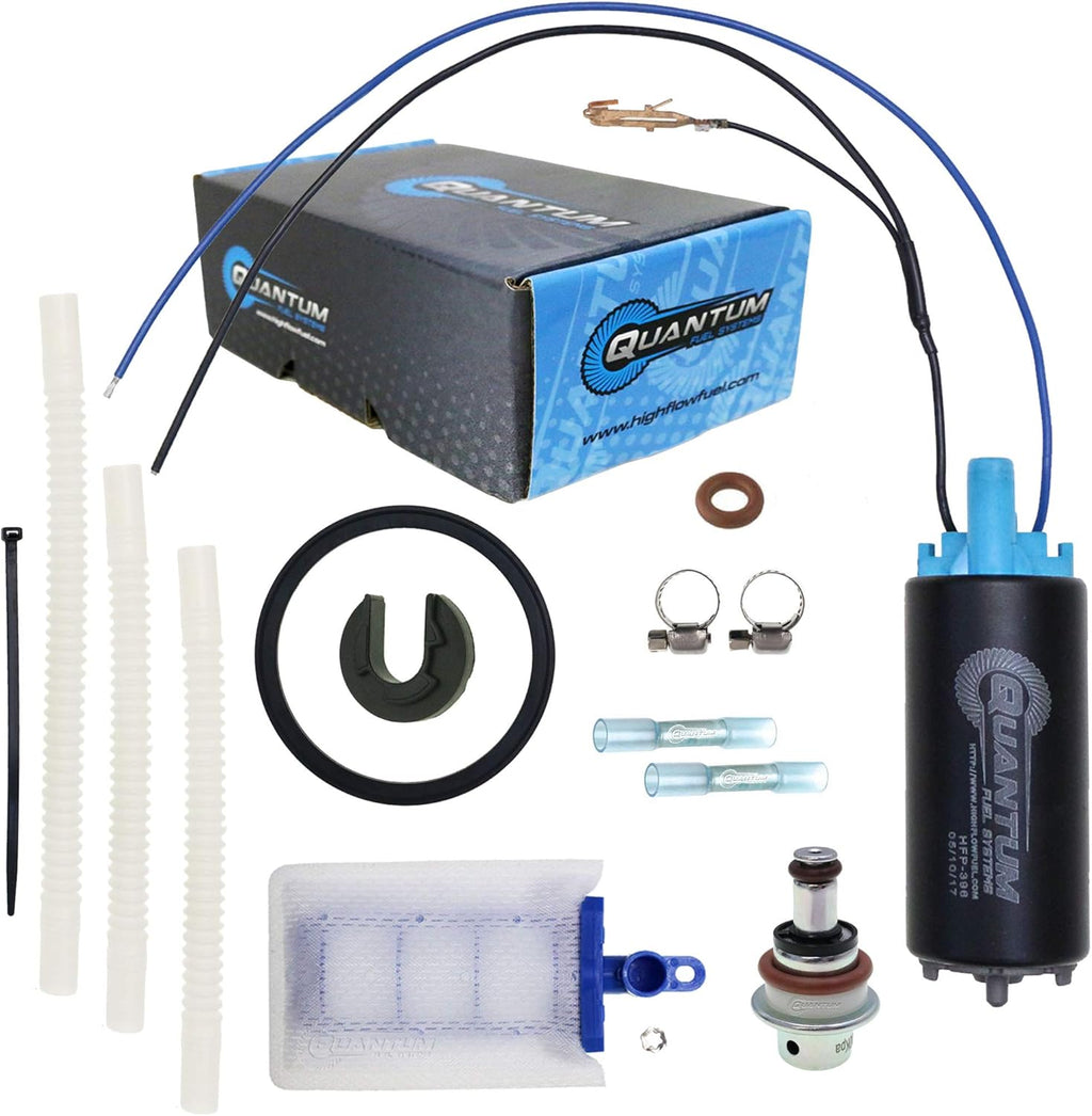 In-Tank EFI Fuel Pump with Fuel Pressure Regulator, Tank Seal, Strainer G4646