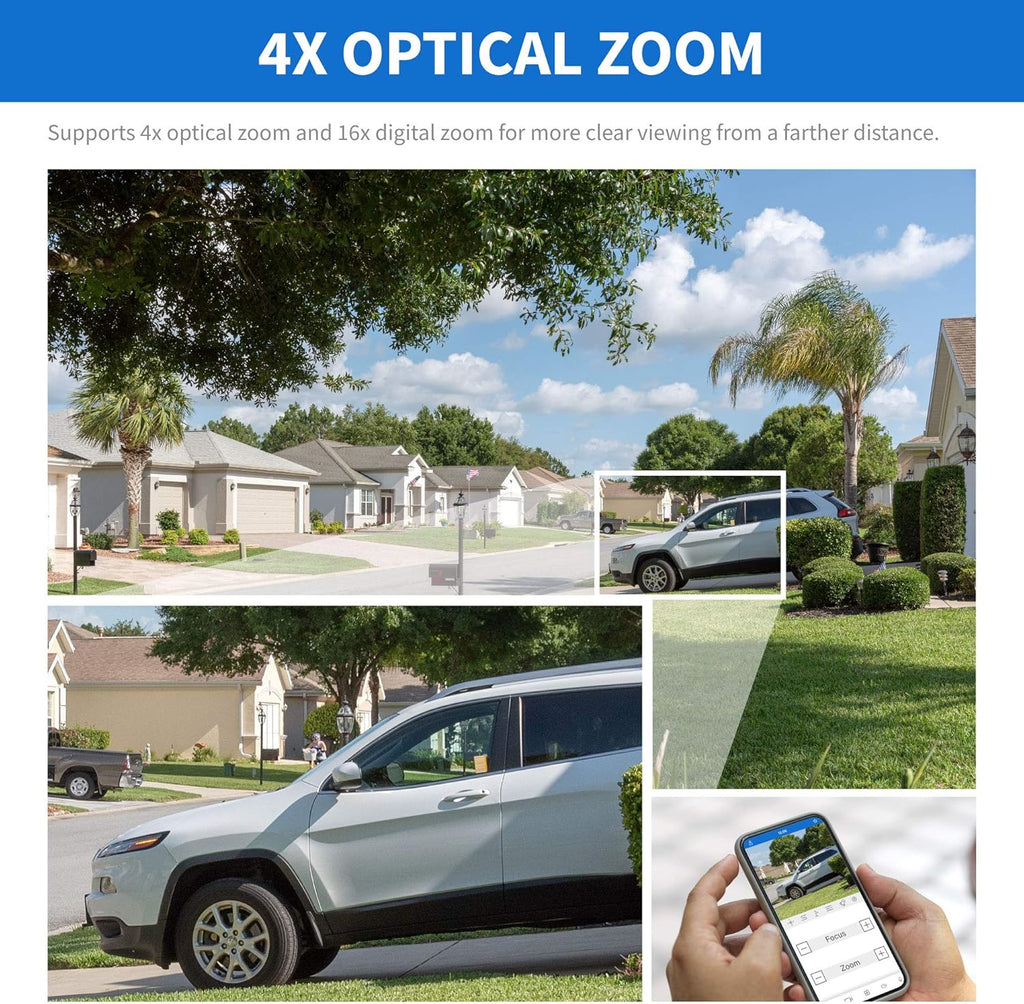 16 Channel 4K 8MP Network NVR Security Camera System with 16 x 1920P Outdoor PoE Bullet Cameras and 4TB HDD Z447546
