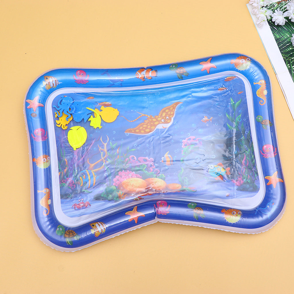 Inflatable Crawling Cushion Water Play Mat (Blue) U37364