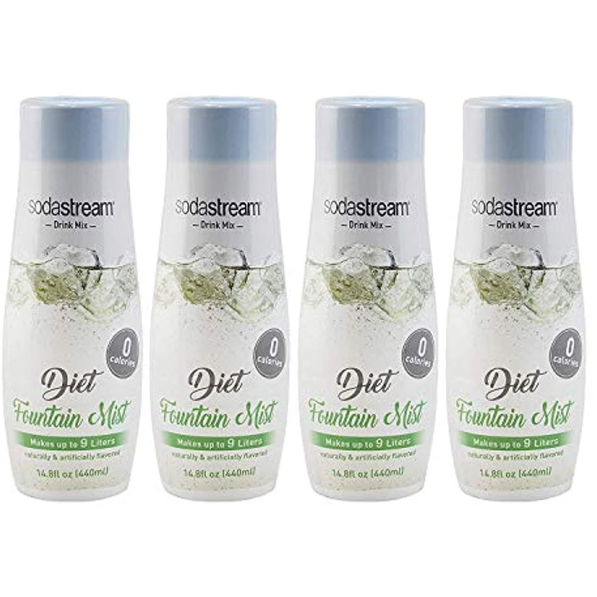 Diet Fountain Mist 440Ml 4-Pack X5547