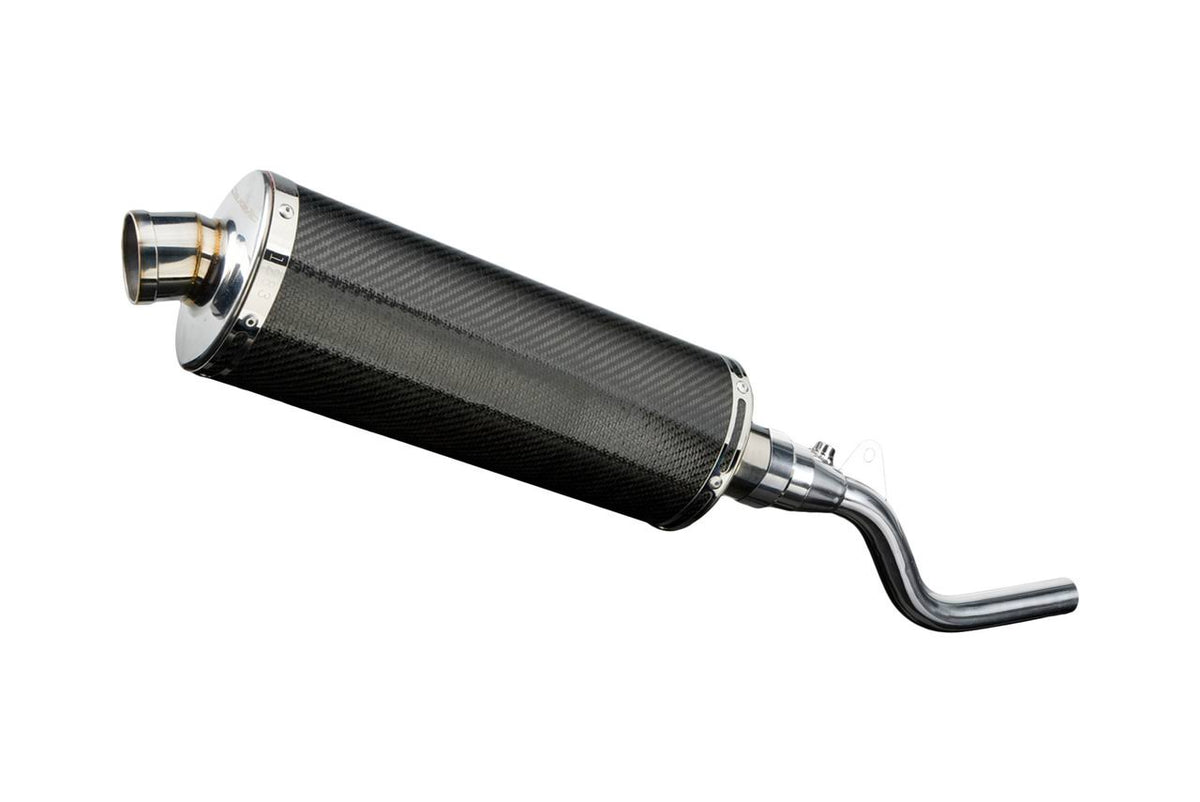 Carbon Fiber Oval Muffler L603