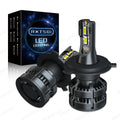 LED Headlight Bulbs 9003 H4 High and Low Beam 2pcs I23829