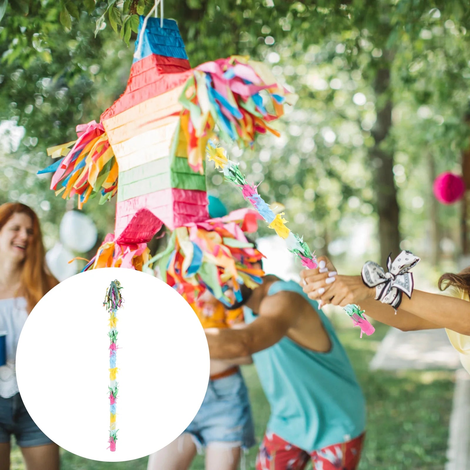 Pinata Whacking Stick Party Game Y45747