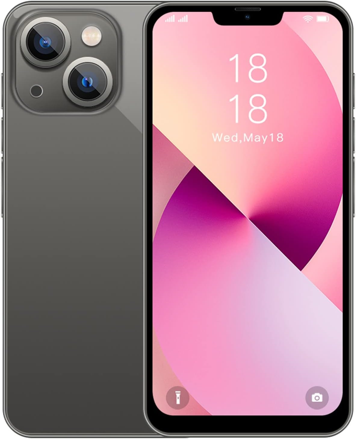 Unlocked Smartphone with 6.3inch HD Full Screen, 1+8GB RAM, Dual SIM Card, 2800mAh Battery C1653