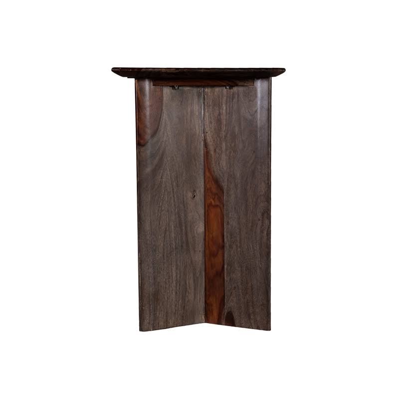 Gray Solid Sheesham Wood Console Table R98231