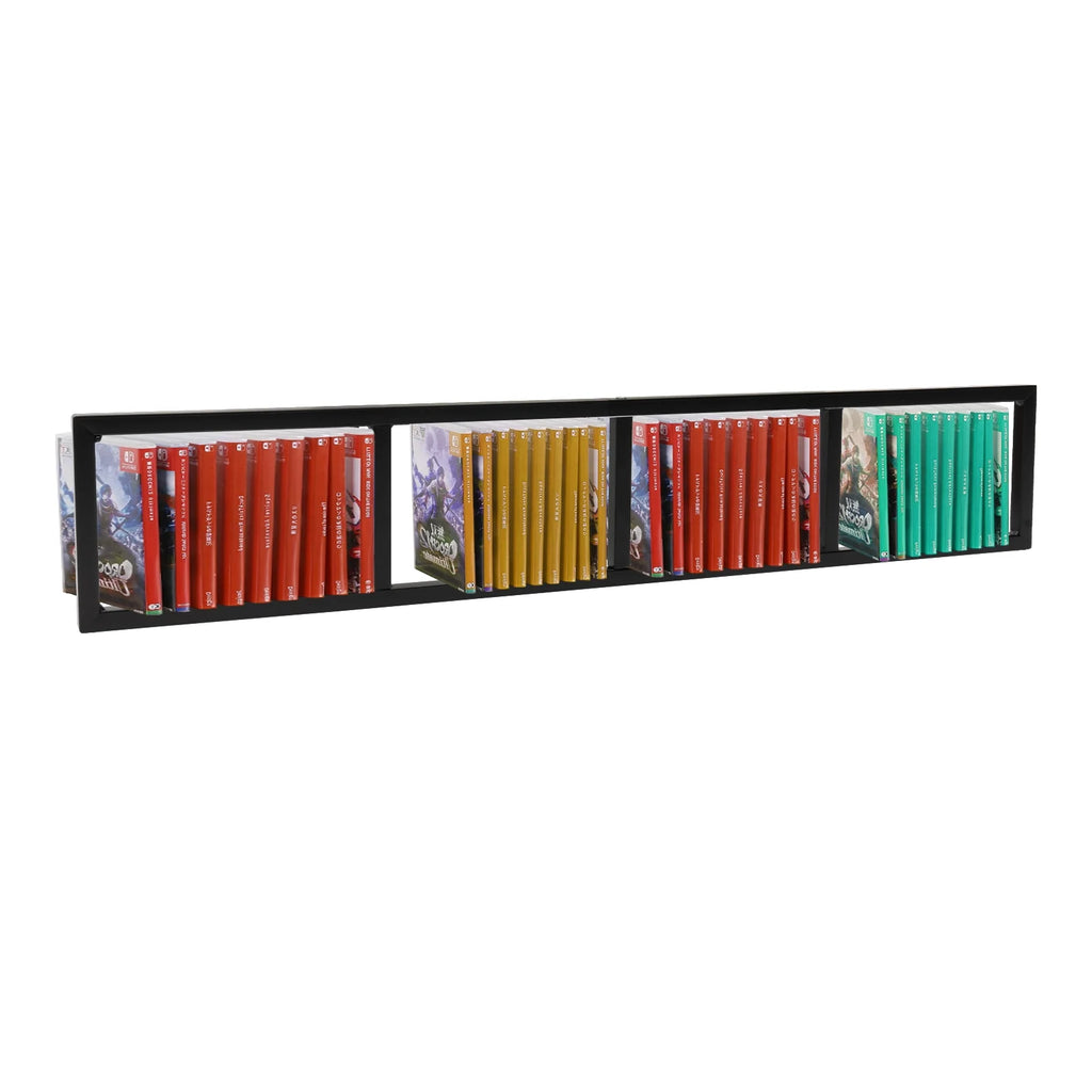 34 In Media Storage Shelves for Wall, CD DVD Storage Shelf F7658