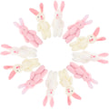 45 Pcs Mini Rabbit Plush Toy Car Accessories G889456