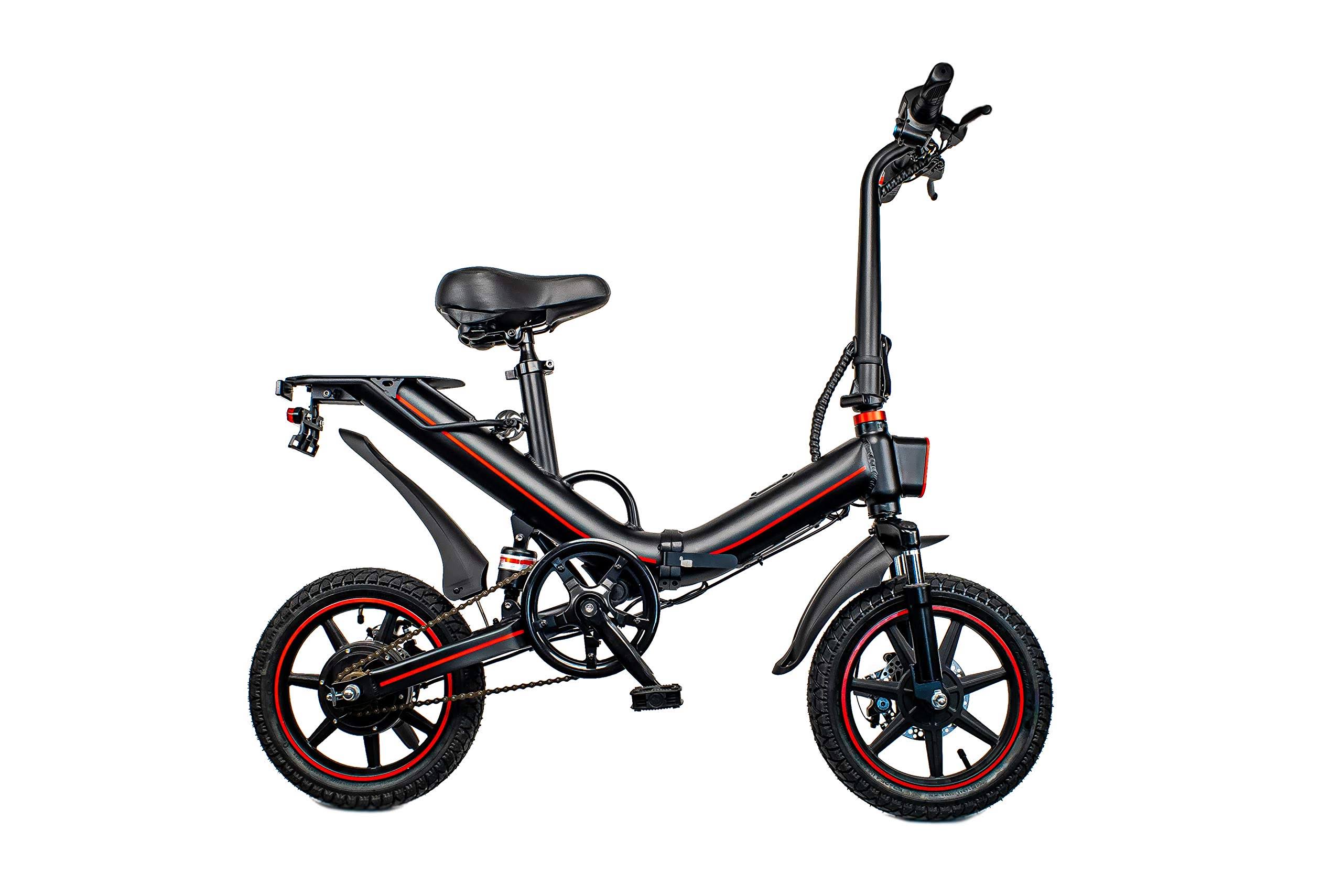 Electric Bicycle Foldable Bike, 14 inch Wheel, 48V Lithium Ion Battery, 400W Brushless Motor P224