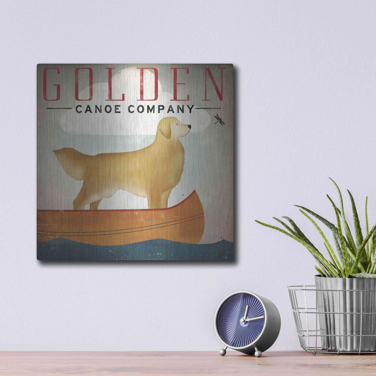 Metal Wall Art, 12"x12" O5828
