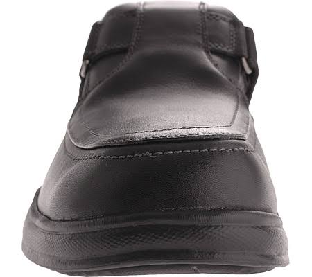 Black Leather Men's Shoes Y1723
