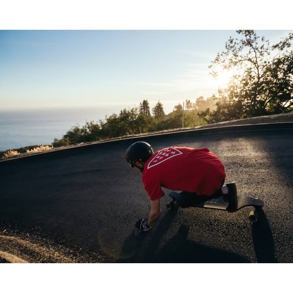 Black 38 Longboard Skateboard V665