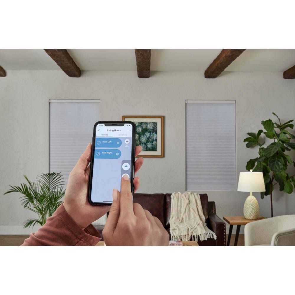 White Cordless Blackout Cellular Shade 38.25 in. W x 48 in. L N997