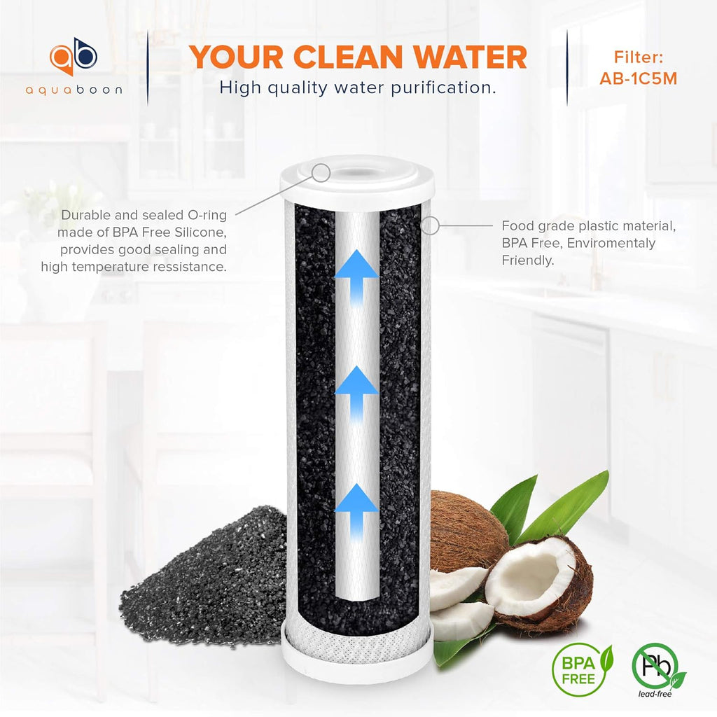 Set of 20 5 Micron 10 inch Water Filter Cartridges Z68662